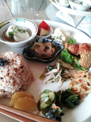 「ライフギャラリー花」さんのランチ