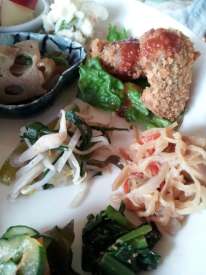 「ライフギャラリー花」さんのランチ