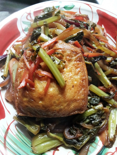 野菜たっぷりの巾着ご飯