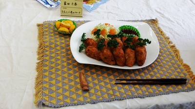華やかなマクロビ料理の数々 華やかなマクロビ料理の数々
