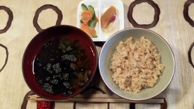 宙八先生の半断食セミナー＠三角　２