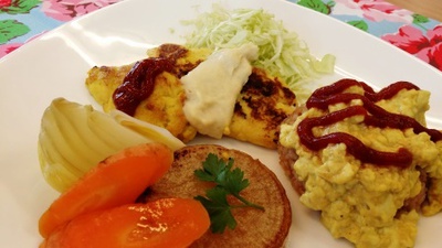 べジ卵料理＊オムレツ＆とろふわオムライス（昨日のワンコインクッキング）