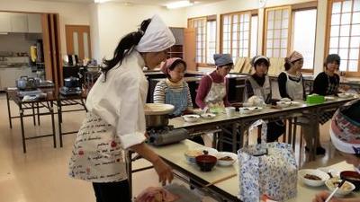 春のリマ中級最終講座＊里芋のセイタンそぼろあんとふんわりおむすびが美味しい(๑╹ڡ╹๑)