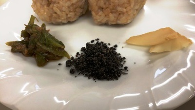 春のリマ中級最終講座＊里芋のセイタンそぼろあんとふんわりおむすびが美味しい(๑╹ڡ╹๑)