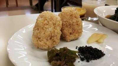 春のリマ中級最終講座＊里芋のセイタンそぼろあんとふんわりおむすびが美味しい(๑╹ڡ╹๑)
