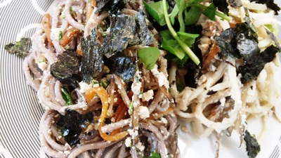 豆腐マヨのきんぴらサラダそば&ダイエット継続中 豆腐マヨのきんぴらサラダそば&ダイエット継続中