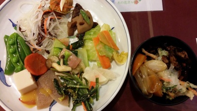 腎臓肝臓の不調改善の炒飯＆夜ご飯