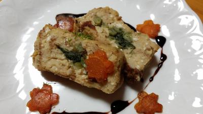 ひよこ豆のミートローフ ひよこ豆のミートローフ