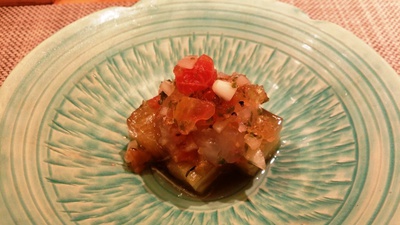 「食楽よしたけ」さんでの夜ご飯