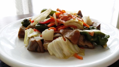 蒸し野菜をおいしく食べる