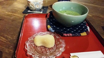 「富春館カフェ」で、「元気が出る発酵ごぼう弁当」をランチしました
