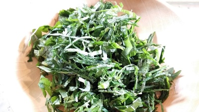白みそ白ゴマだれのスチーム野菜