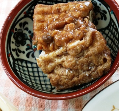 ソイミートの甘々牛丼風