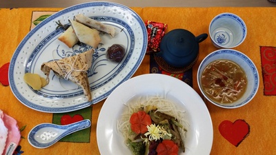 おもてなし料理＊和風？中華風？＊リマクッキングスクール@大分上級
