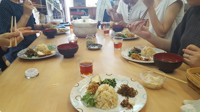 大盛り上がりの基本食体験会でした 大盛り上がりの基本食体験会でした