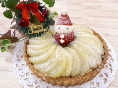 クリスマスケーキを作りませんか？（小麦粉、卵、乳製品、砂糖不使用）
