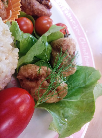 大豆たんぱくのチキン南蛮風