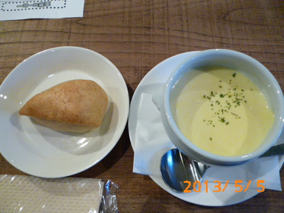 喫茶「エンゼル」さんのランチ