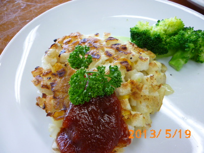 山芋ハンバーグ**夏バージョン**