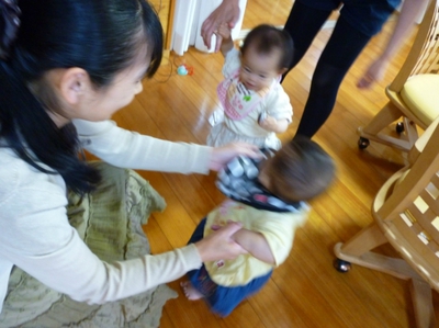 子育てママのランチ会:本日のメインは＊蒸し人参ビネグレットの冷製パスタ＊でした
