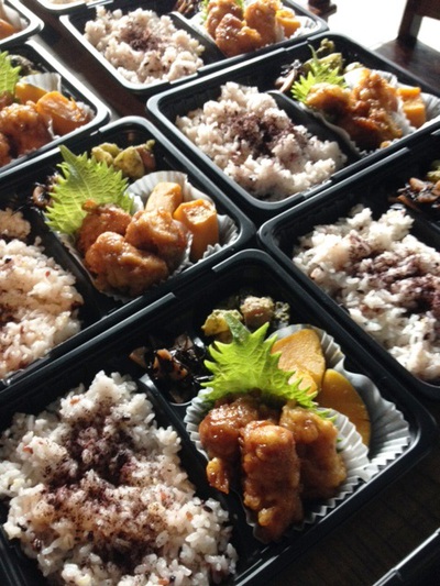 「エンゼルのお弁当」間もなく到着です。メニューと画像