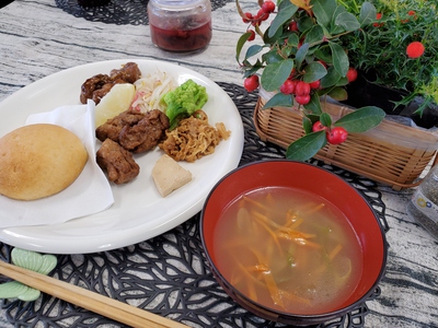 大豆たんぱくの唐揚げ 大豆たんぱくの唐揚げ