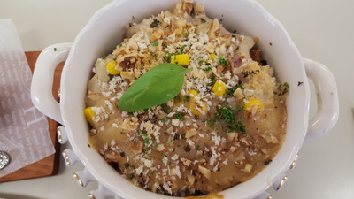 ✳三色おはぎ✳おろし仕立てのすまし汁✳秋野菜のグラタン✳米粉の抹茶ロールケーキ ✳三色おはぎ✳おろし仕立てのすまし汁✳秋野菜のグラタン✳米粉の抹茶ロールケーキ