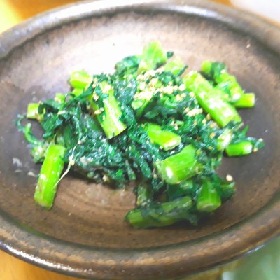 春菊の和え物