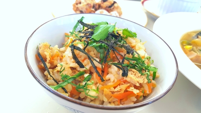 #ニンジンたっぷり混ぜご飯 #春のシチュー #蓮根茶碗蒸し #オートミールクッキー #ハトムギ粉のお団子 #ニンジンたっぷり混ぜご飯 #春のシチュー #蓮根茶碗蒸し #オートミールクッキー #ハトムギ粉のお団子