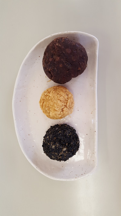 ✳玄米がゆ✳胡麻無双✳切り干し大根の煮付け✳おはぎ ✳玄米がゆ✳胡麻無双✳切り干し大根の煮付け✳おはぎ