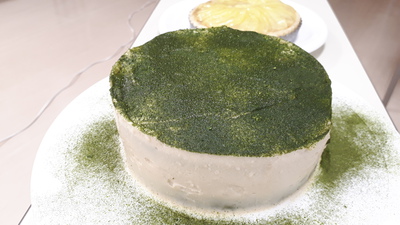 米粉の抹茶ケーキ 米粉の抹茶ケーキ