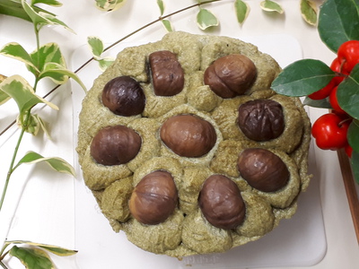 米粉のクリスマスケーキ