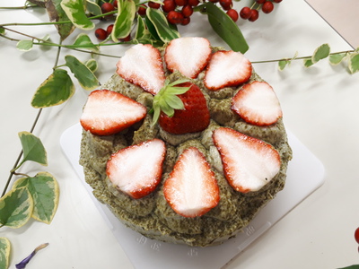 米粉のクリスマスケーキ