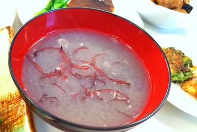 #野菜寿司 ・#蓮根すりながし汁 ・#高野豆腐の八丁焼き ・#つくも煮 ・#白玉椿 #野菜寿司 ・#蓮根すりながし汁 ・#高野豆腐の八丁焼き ・#つくも煮 ・#白玉椿