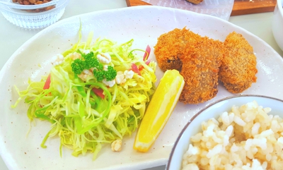 2018.4.7 リマ大分校初級クラス ・ ・ #三分づき土鍋ご飯 #野菜スープ #一口コーフーカツ #レーズンクッキー 2018.4.7 リマ大分校初級クラス ・ ・ #三分づき土鍋ご飯 #野菜スープ #一口コーフーカツ #レーズンクッキー
