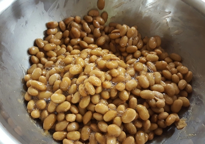 玄米味噌の仕込み会