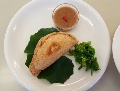 ✳イチゴタルト(グルテンフリー)✳ピロシキ✳穀物と野菜のスープ✳紅茶のムース ✳イチゴタルト(グルテンフリー)✳ピロシキ✳穀物と野菜のスープ✳紅茶のムース
