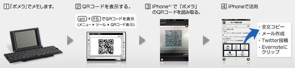 pomeraQRコードリーダー