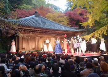 国宝富貴寺で~♪