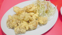 何日か前のとり天(笑)「上海 単品600円」