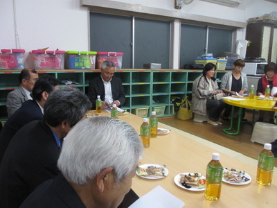 放課後 学童ジョイの運営委員会でした。