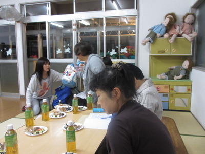 放課後 学童ジョイの運営委員会でした。