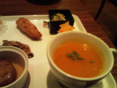 イタリアンレストランのマクロビランチ