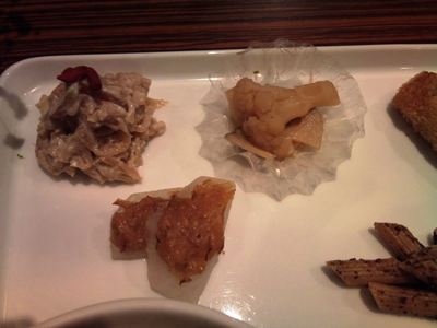 イタリアンレストランのマクロビランチ