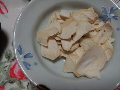 ♪便利ですよ~♪「乾燥スライスにんにく」