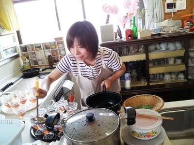 ひよこ豆のカレーとハーブティーのデザート(DVDランチの会)