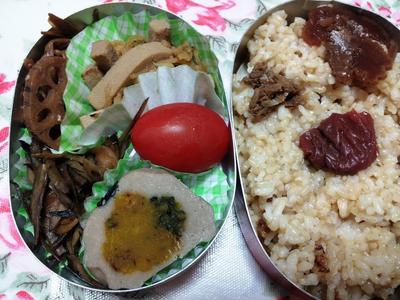 お弁当作りました