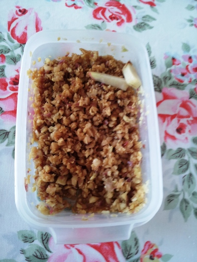 お弁当作りました