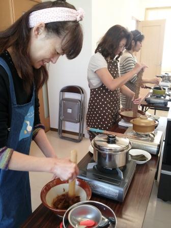 卒業試作会はマクロビの基本メニューで