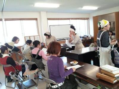 卒業試作会はマクロビの基本メニューで